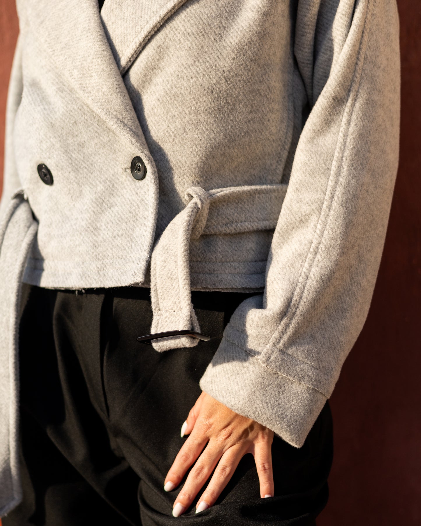 WOOL GREY JACKET