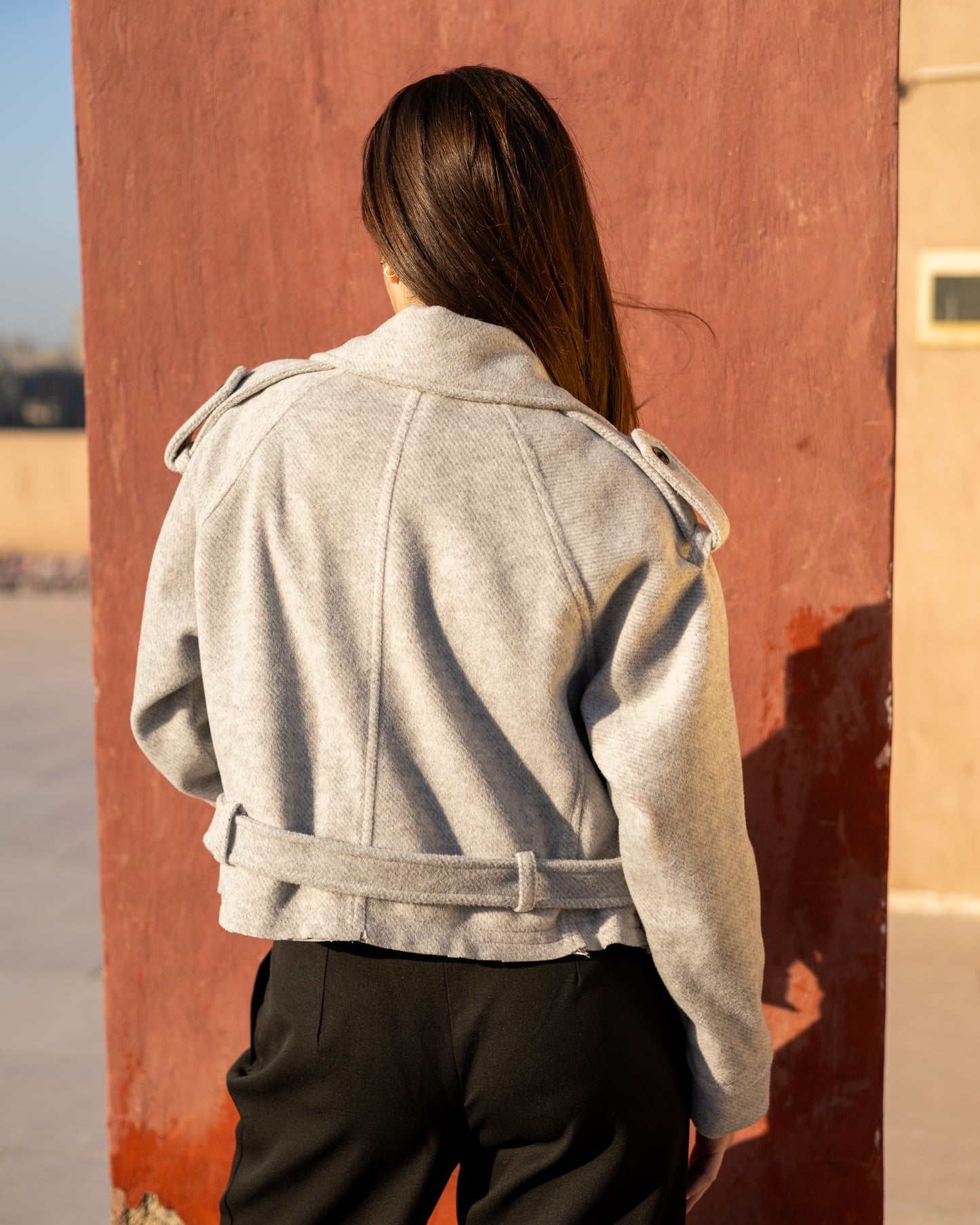 WOOL GREY JACKET