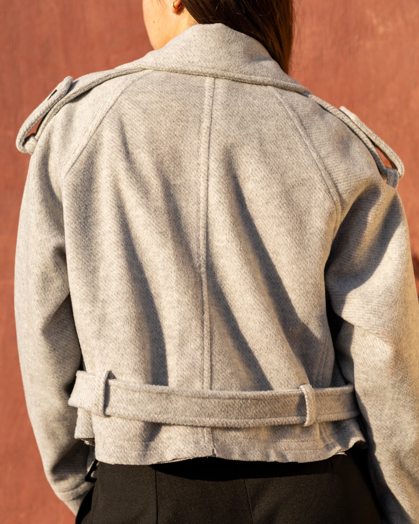 WOOL GREY JACKET