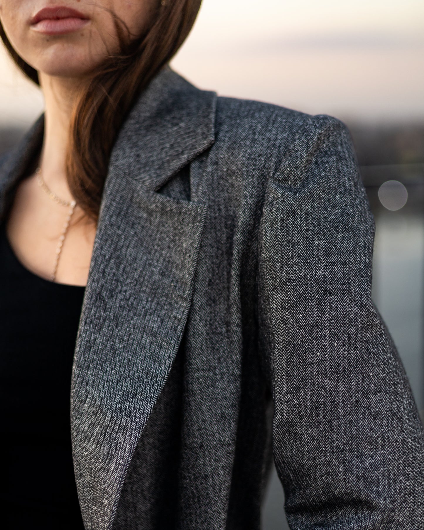 Dark grey blazer