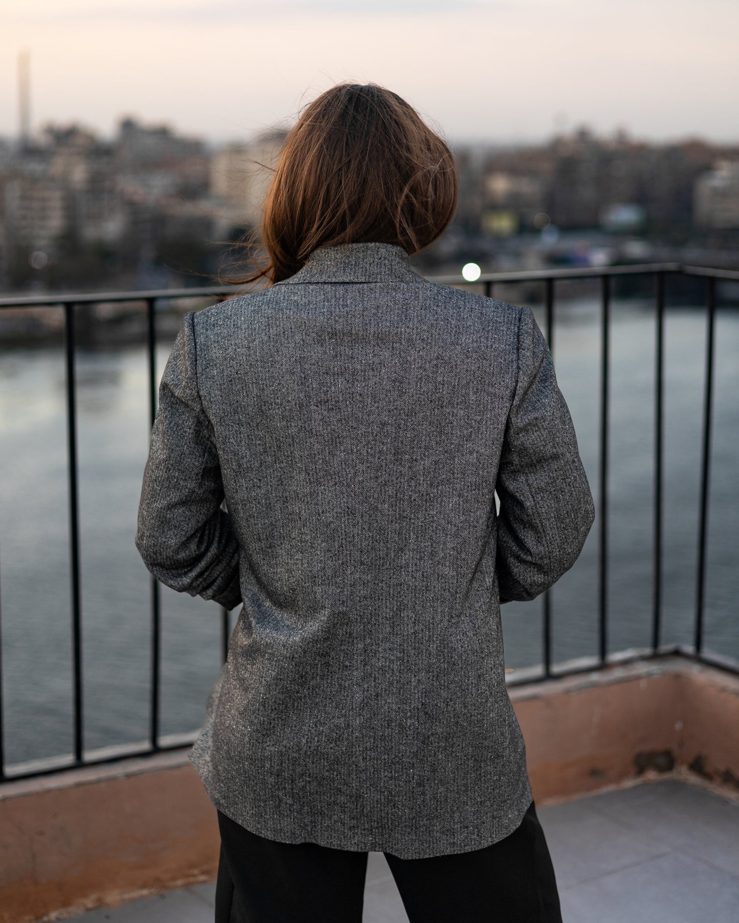 Dark grey blazer