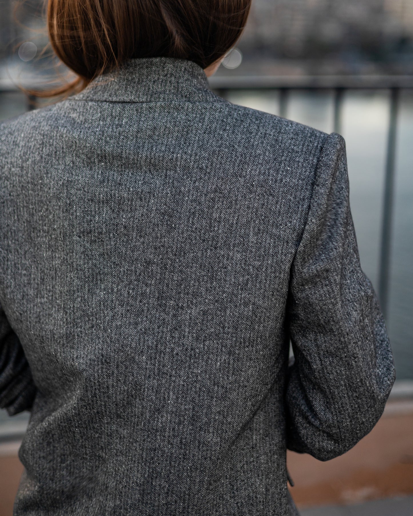 Dark grey blazer